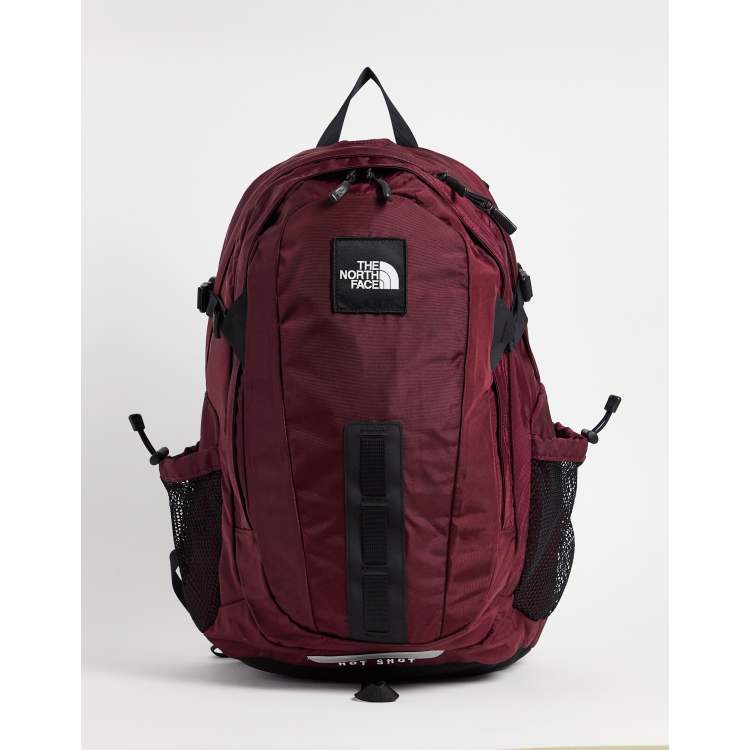 The North Face | ASOS in Shot burgundy Hot backpack