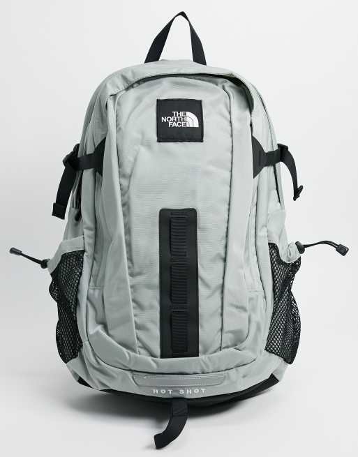 The North Face Hot Shot Backpack In Grey Asos