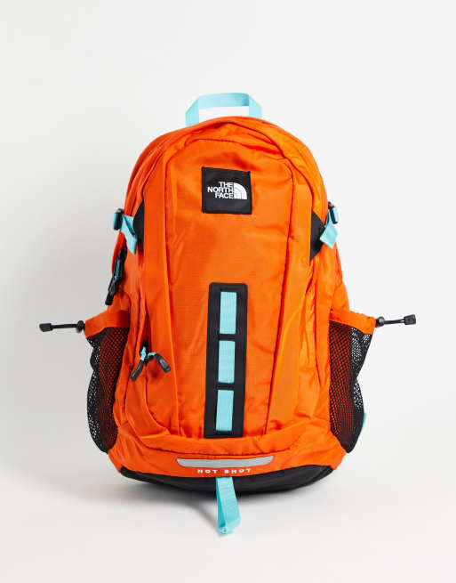 The North Face Hot Shot Backpack In Orange Asos