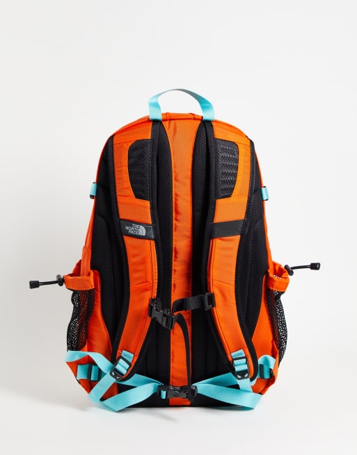 The North Face Hot Shot backpack in orange | ASOS