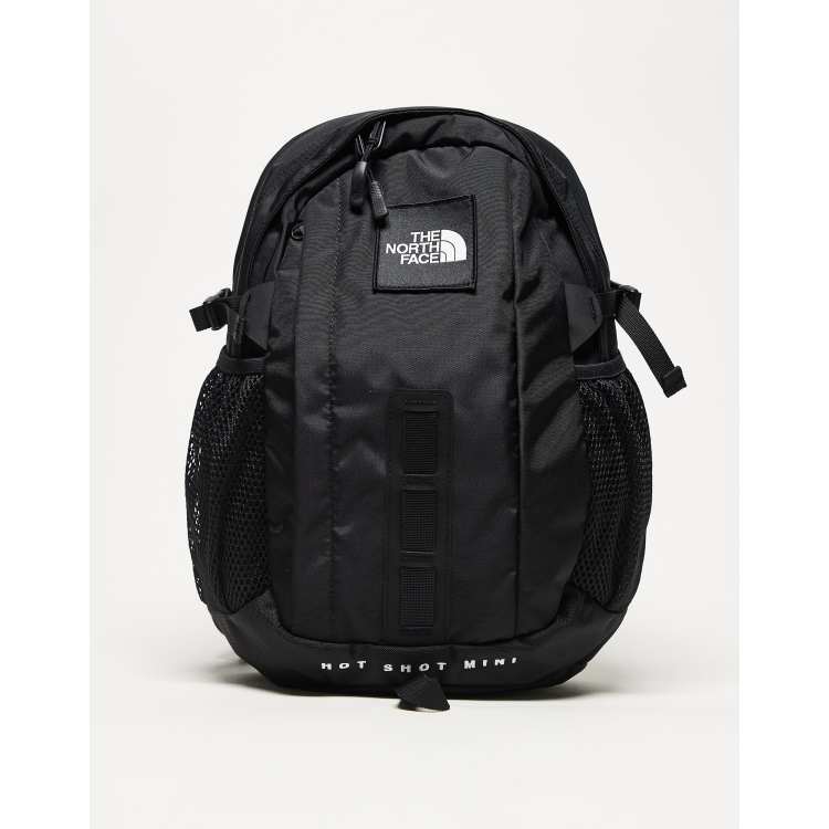 The North Face Hot Shot mini backpack in black | ASOS