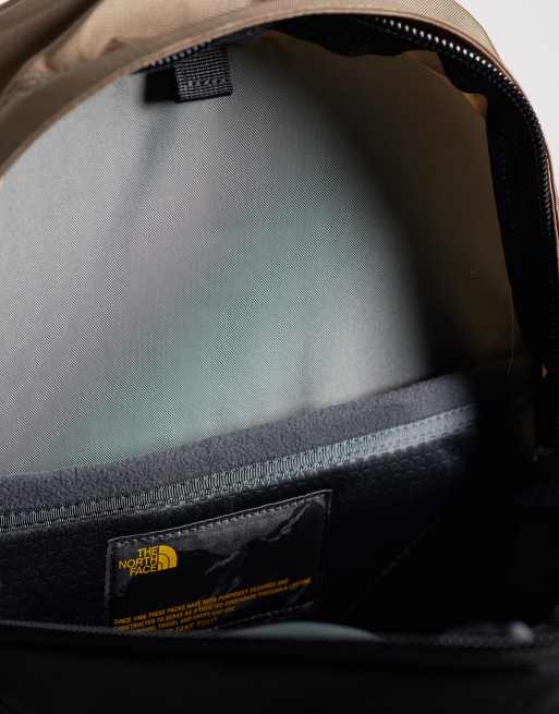 The North Face Hot Shot SE backpack in brown, 3 of 4