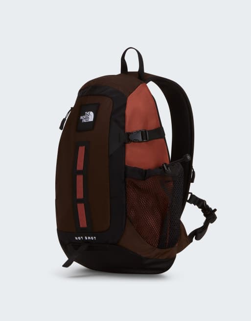 The North Face Hot Shot sling in donker kastanjebruin/koper, 4 van 4
