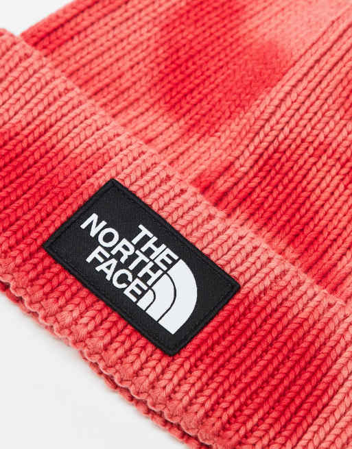 The North Face - Hue med ombuk og logomærke i rød batik, 2 af 4