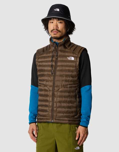 The North Face Huila – Weste aus synthetischem Material in Demitasse-Braun - view 1