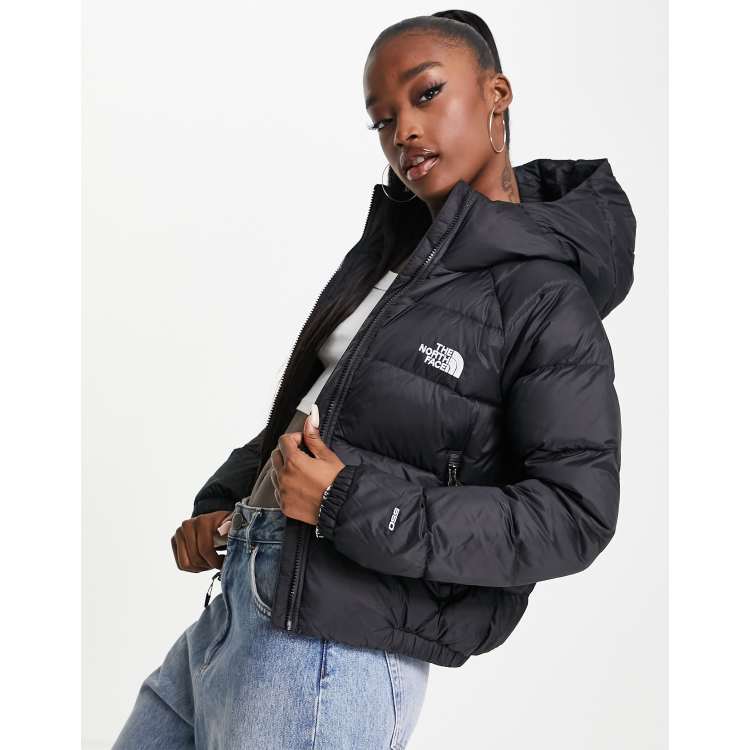 The North Face Hyalite Down hooded jacket in black | ASOS