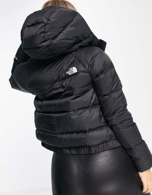 north face hyalite down hooded jacket