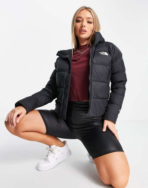 The North Face HYALITE HOODIE - Down jacket - black 