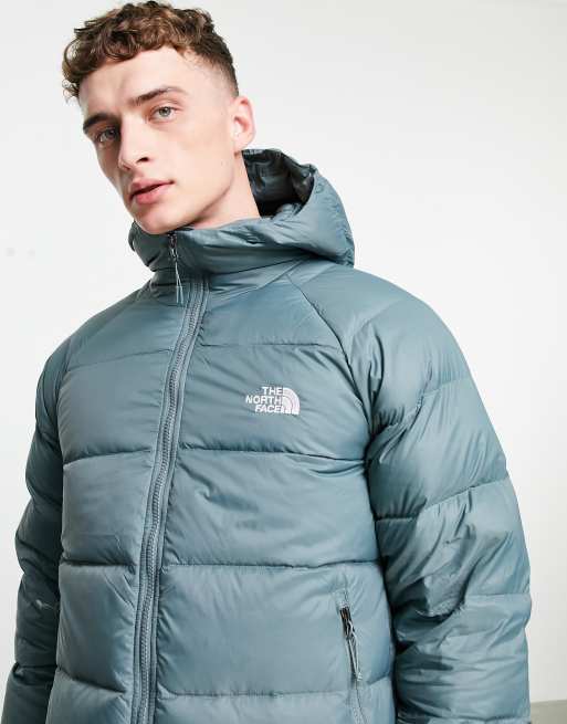 The North Face Hyalite Down hooded jacket in green | ASOS