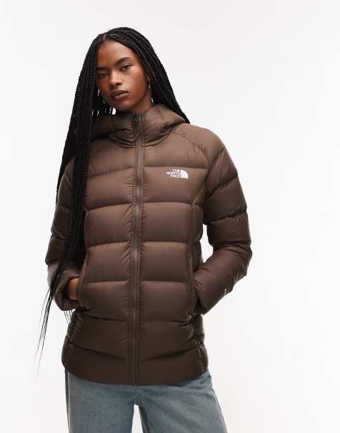The North Face Hyalite down parka jacket in brown - view 1