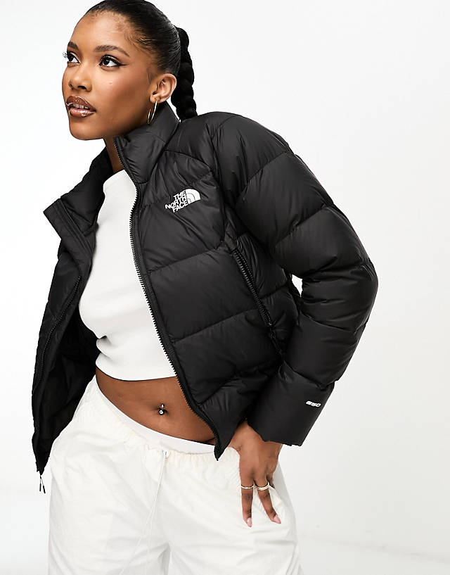 The North Face - hyalite down puffer jacket in black