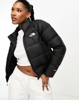 The North Face Hyalite down puffer jacket in black