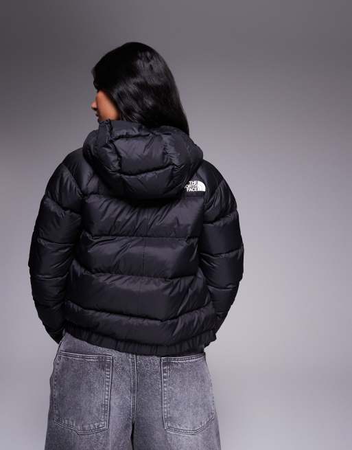 The North Face - Hyalite - Gewatteerd puffer jack met capuchon met donsvulling in zwart, 2 van 4