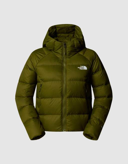 The North Face - Hyalite - Piumino con cappuccio color oliva