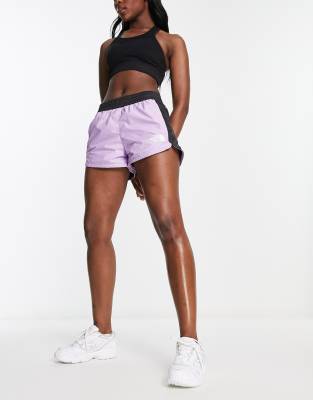 The North Face Hydrenaline 2000 woven shorts in lilac and black - ASOS Price Checker