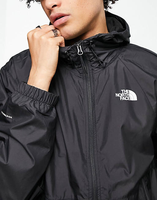 The Face Hydrenaline 2000 water repellent WindWall jacket in black | ASOS