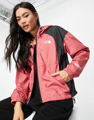 The north face panel wind hot sale jacket women's