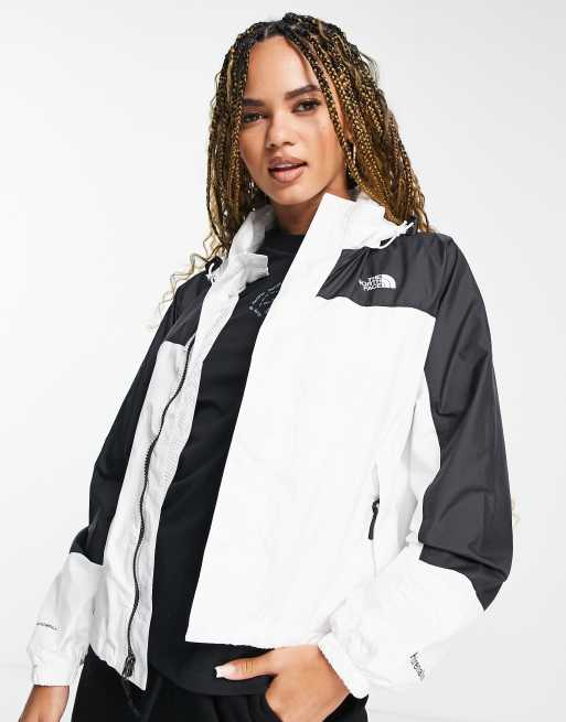 The north cheap face windbreaker white