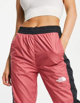 pink north face pants