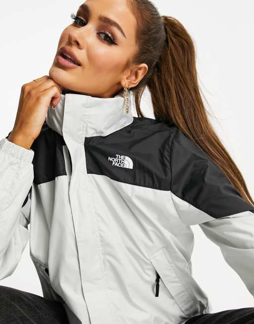 Light grey north face hot sale jacket