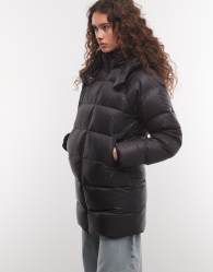 The North Face Hydrenalite City down hooded parka jacket in black