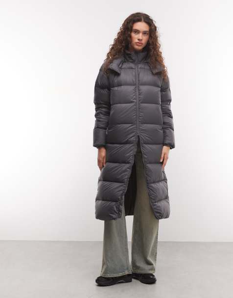 The North Face Hydrenalite City Down lange parka in zwart - view 1