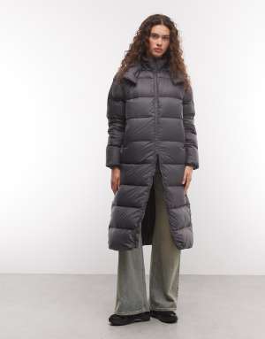 The North Face Hydrenalite City Down long parka jacket in black