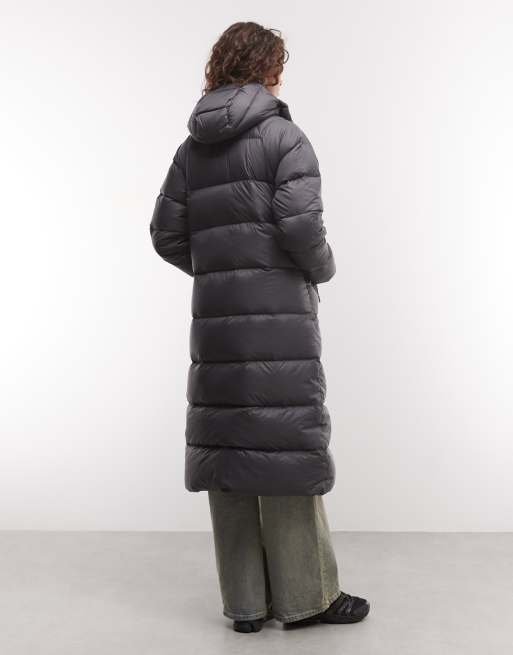 The North Face Hydrenalite City giacca parka lunga in piuma nera, 3 di 4