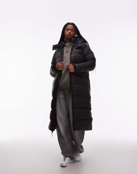 The North Face Hydrenalite City long down hooded parka in black - view 1