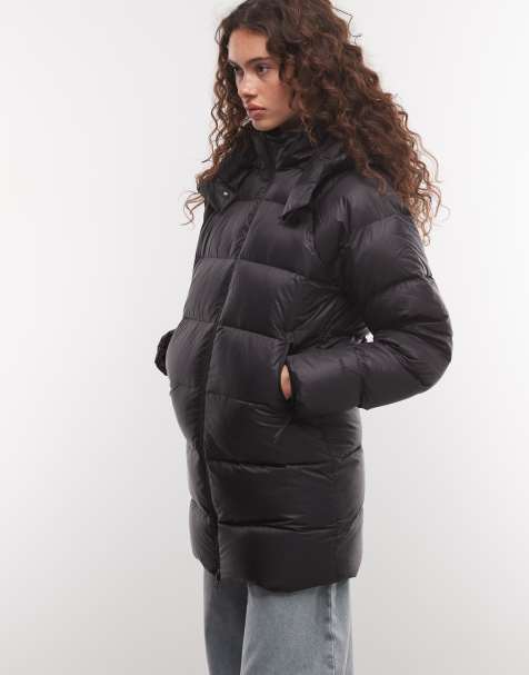 The North Face Hydrenalite City parka con capucha acolchada en negro - view 1