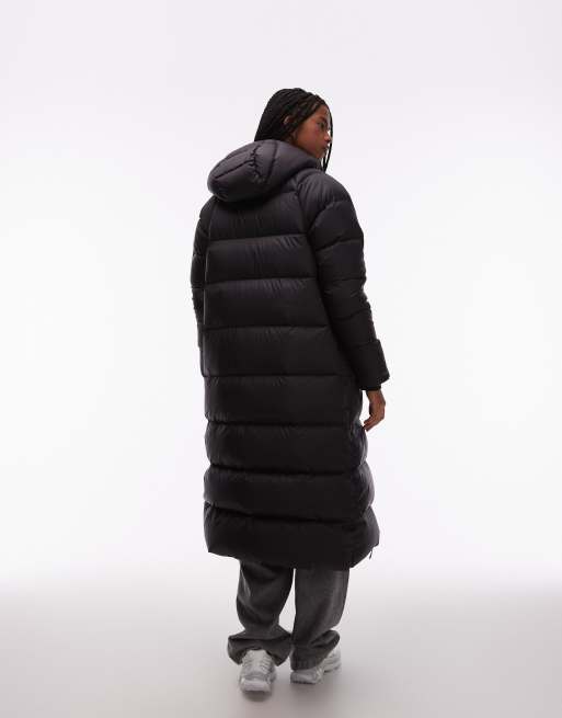 The North Face - Hydrenalite City - Sort lang dun-parka med hætte, 2 af 4