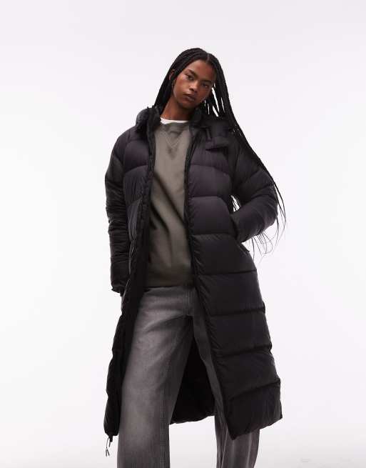 The North Face - Hydrenalite City - Sort lang dun-parka med hætte, 4 af 4