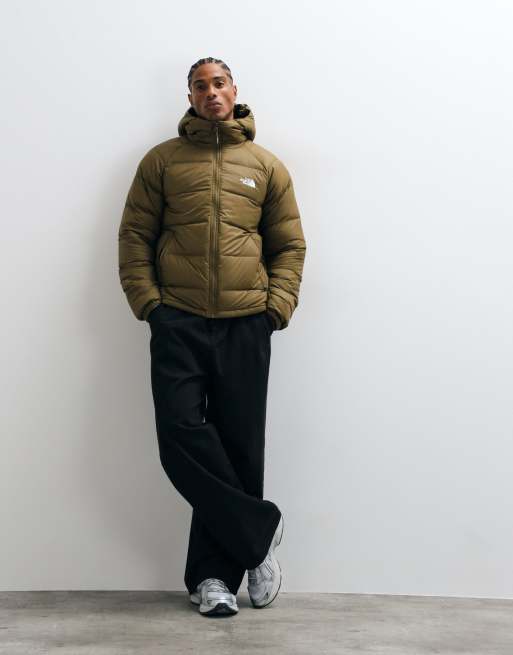 The North Face Hydrenalite Daunen-Hoodie in Khaki, 3 von 5