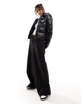 The North Face Hydrenalite Hooded Down Jacket In Black