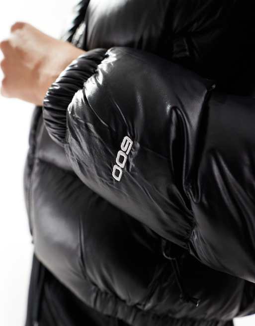 The North Face Hydrenalite down hooded vest in black