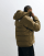 The North Face Hydrenalite down hoodie in khaki