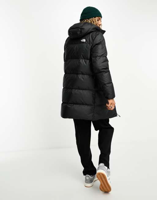 North face mid length jacket on sale