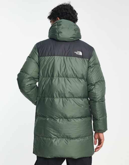 north face mid length jacket