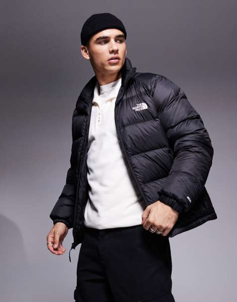 The North Face Hydrenalite down puffer jacket in black - view 1