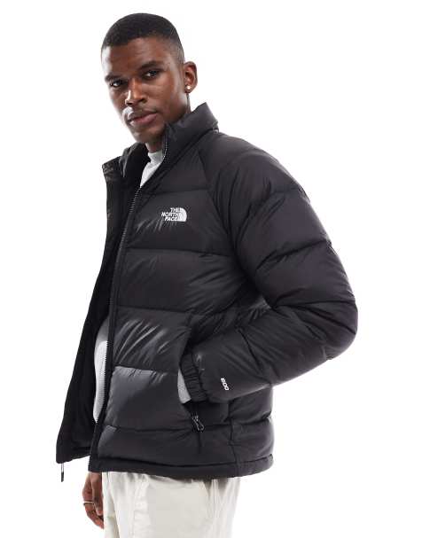 The North Face Hydrenalite down puffer jacket in black - view 1