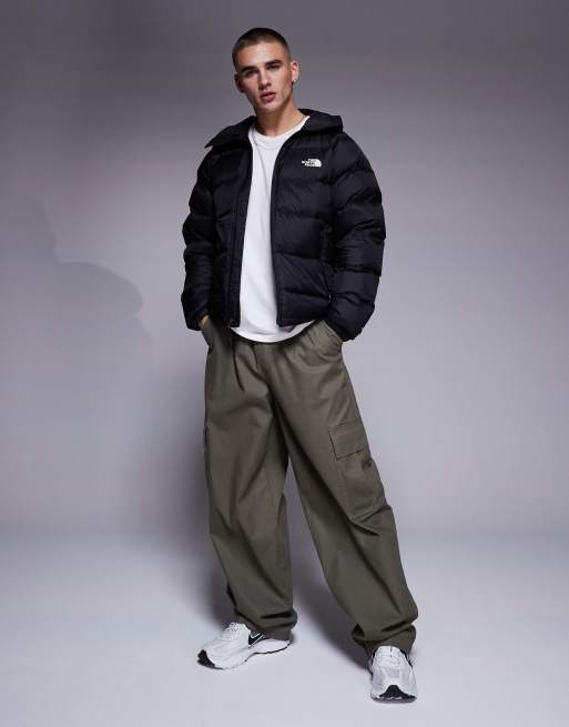 Men's Black Nuptse 700-Down Insulated Puffer Jacket – Hydrenalite Style, Sizes XS To 3XL