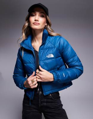 Hydrenalite down puffer jacket in petrol blue