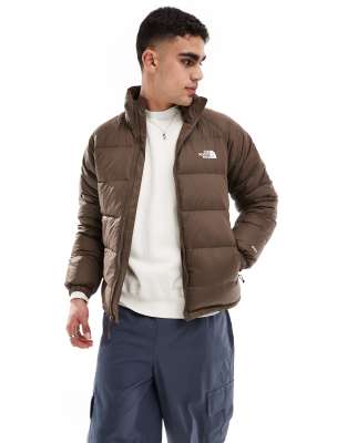 Hydrenalite down puffer jacket in smoky brown