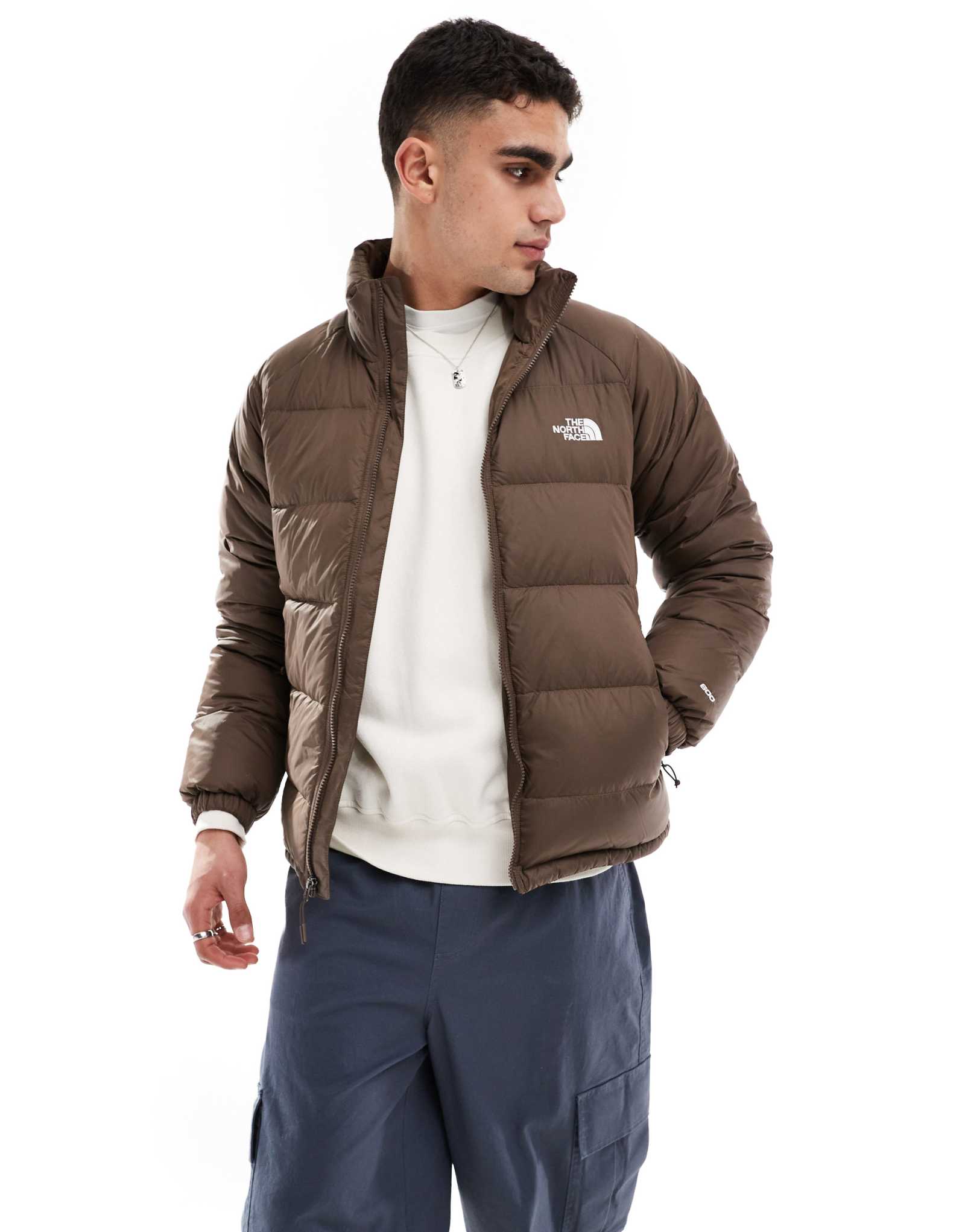 Пуховик The North Face Hydrenalite дымчато-коричневого цвета
