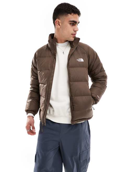 The North Face Hydrenalite down puffer jacket in smoky brown | ASOS