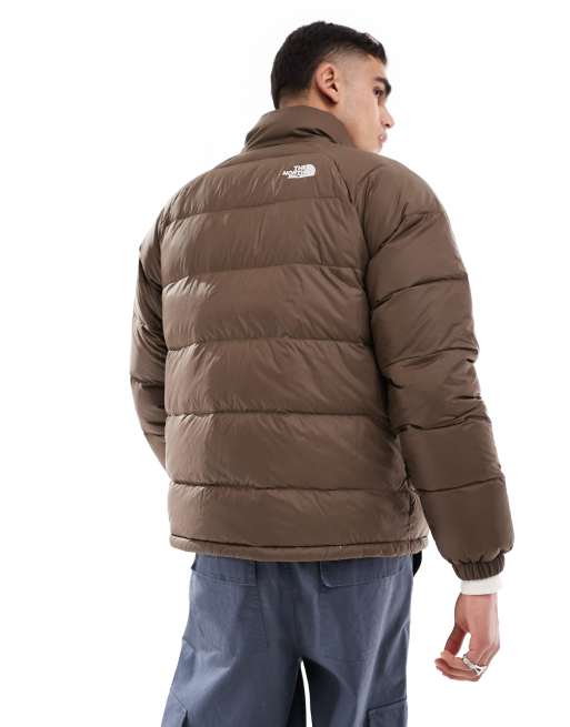 The North Face Hydrenalite down puffer jacket in smoky brown ASOS