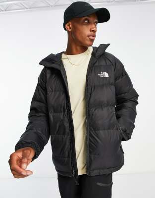 North face outlet black puffa