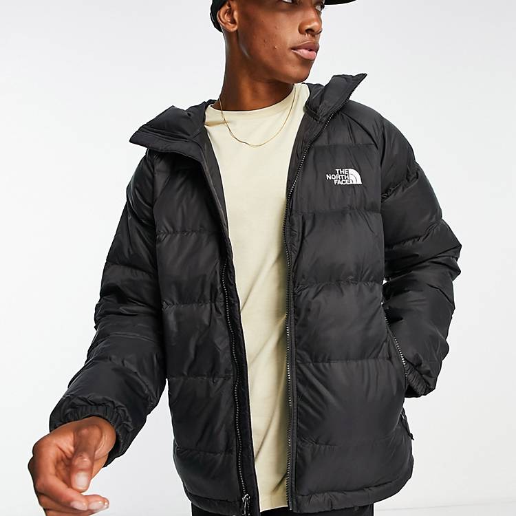 sad refresh Aggressive The North Face Hydrenalite hooded down puffer jacket in black | ASOS