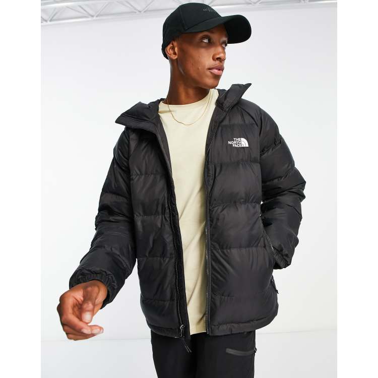 The north face on sale puffer with hood