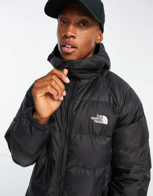 Black north face puffer best sale jacket mens